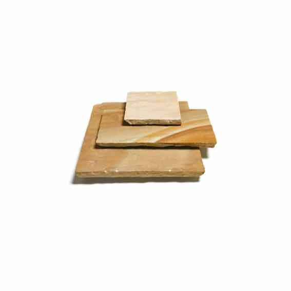 Pavestone Classic Sandstone 900 X 600 X 22mm Slab Paving Pack Of 35 - Buff - Image 2