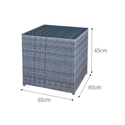 Oseasons® Malta Rattan 9 Seater U-Shape Set - Ocean Grey - 106425 - Image 4