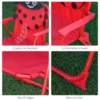 Outsunny Kids Folding Picnic Table And Chairs Set - Ladybug Pattern - 312-024RD