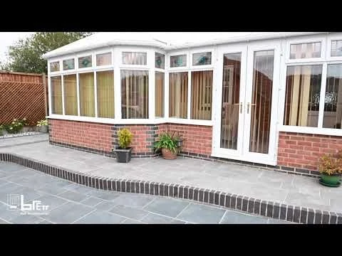 Brett Eden Slate Porcelain Paving Patio Pack Mixed Size Packs Pack Of 144 - Clouded Sky - EDSLP20CS - Image 3