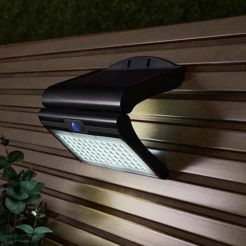 Forum Lighting Blackhall 4.5w Solar Wall Light - Black - ZN-42056 - Image 2