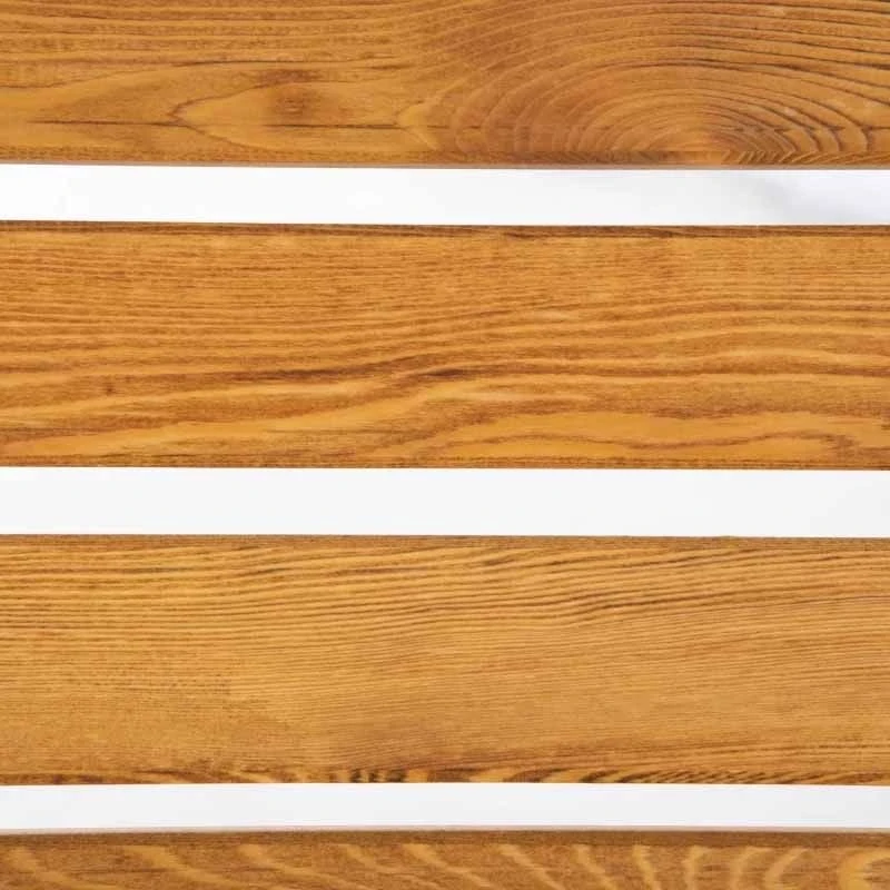 Outsunny 2 Seater Pine Wood Garden Swing Chair - Brown - 84A-219 - Image 3