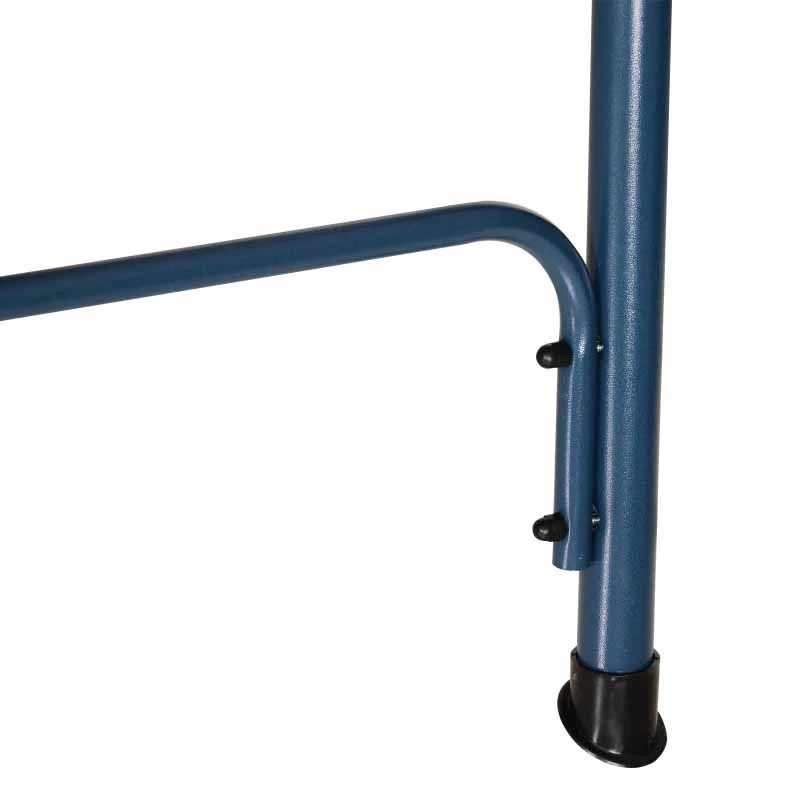 Outsunny 3-Seater Metal Swing Chair - Blue - 84A-118BU - Image 4