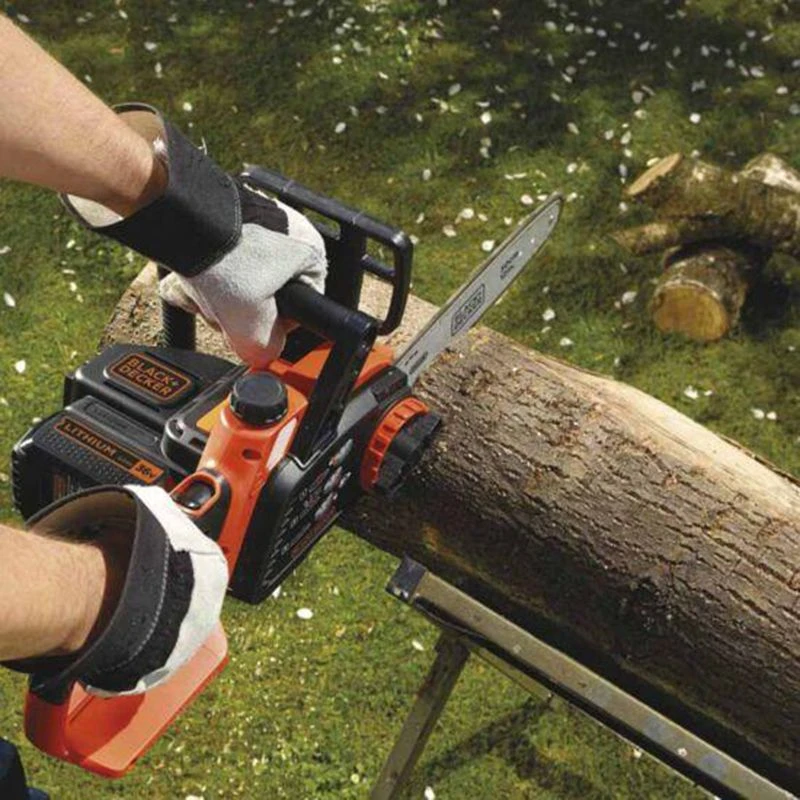 Black & Decker GKC3630L20 Cordless Chainsaw 30cm Bar 36 Volt 1 X 2.0Ah Li-Ion - B/DGKC3630L2 - Image 2