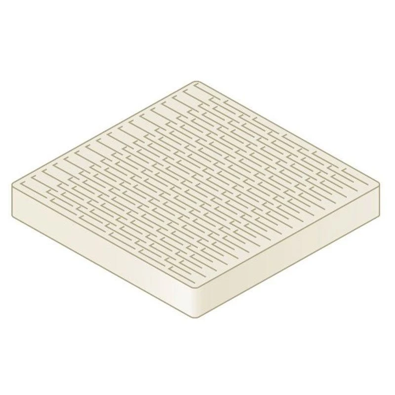 Brett Tactile Commercial Paving Barfaced 50mm Pack Of 20 - Natural - BFB50GY