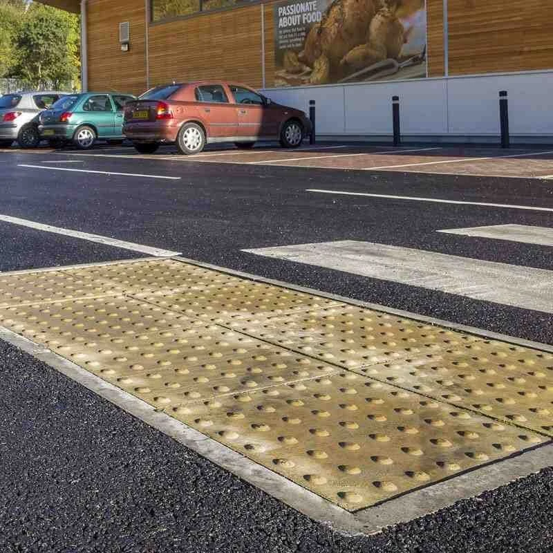 Brett Tactile Commercial Paving Blister 450x450x50mm Pack Of 36 - Buff - BPE50BF - Image 3