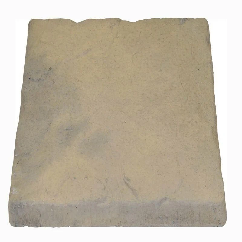 Brett Bronte Garden Paving Rectangular Flag B 600x600x32mm Pack Of 32 - Weathered Buff - BR0032WB