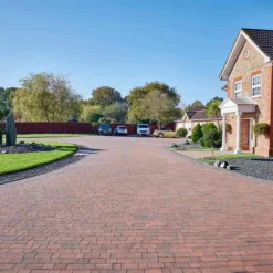 Brett Beta Block Paving Rectangular 80mm Small Brick Pack Of 432- Brindle - BS80BR