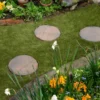 Brett Circular Stepping Stone 300mm Dia. - 64 Per Pack - Brown - BRSSLP32AB