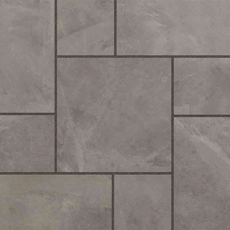 Brett Eden Slate Porcelain Paving Patio Pack Mixed Size Packs Pack Of 144 - Clouded Sky - EDSLP20CS - Image 2