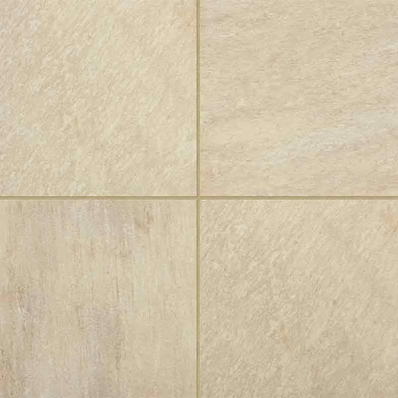 Brett Geoceramica® Fiordi Porcelain Paving Square 40mm Flags Pack Of 28 - Sand - GCFB40SA - Image 2