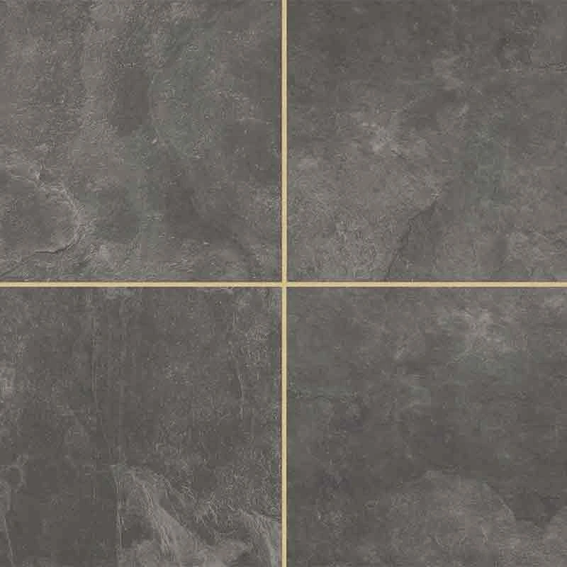 Brett Geoceramica® Marmostone Porcelain Paving Square 40mm Flags Pack Of 28 - Black - GCMB40BL - Image 2