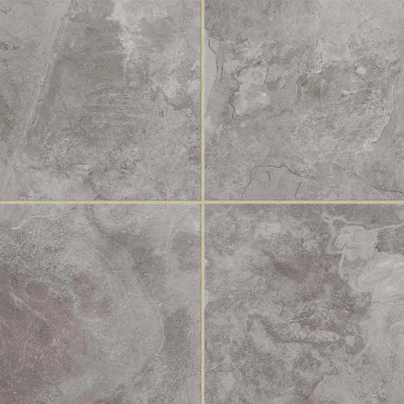 Brett Geoceramica® Marmostone Porcelain Paving Square 40mm Flags Pack Of 28 - Grey - GCMB40GY - Image 2