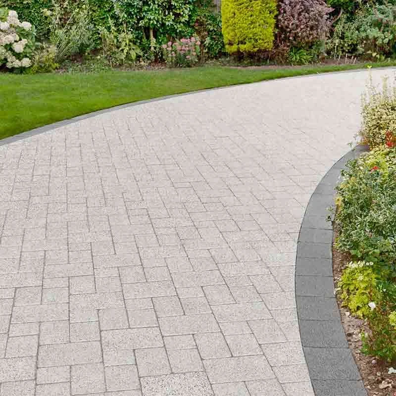 Brett Invicta Block Paving Rectangular 200x100x80mm Brick Pack Of 336 - Pearl - IN2180PE - Image 2