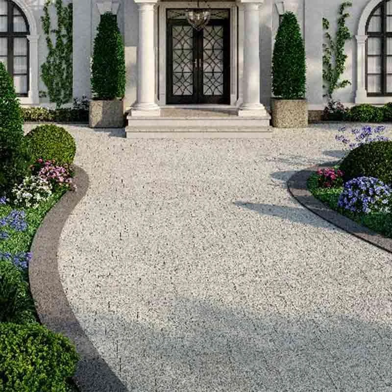 Brett Invicta Block Paving Rectangular 200x100x80mm Brick Pack Of 336 - Pearl - IN2180PE