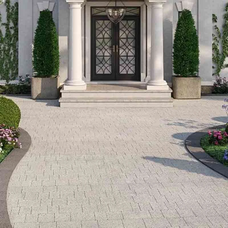 Brett Invicta Large Single Size Block Paving 210x140x60mm - 288 Per Pack - Pearl- INL60PE