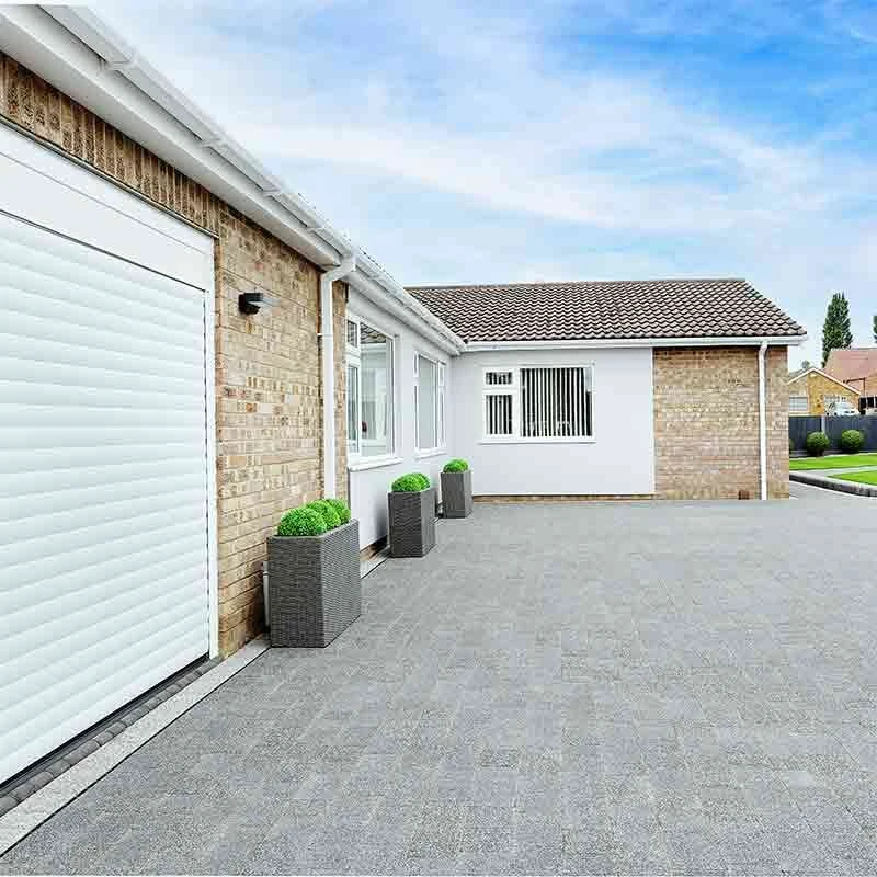 Brett Invicta TRIO Block Paving 60mm Mixed Size Packs Brick Pack Of 432 - Moonstone - INT60MO