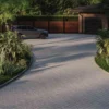Brett Lugano Flow (Cliffe) Permeable Block Paving 215x115x60mm - 432 Per Pack - Graphite Grey - LFC6GG