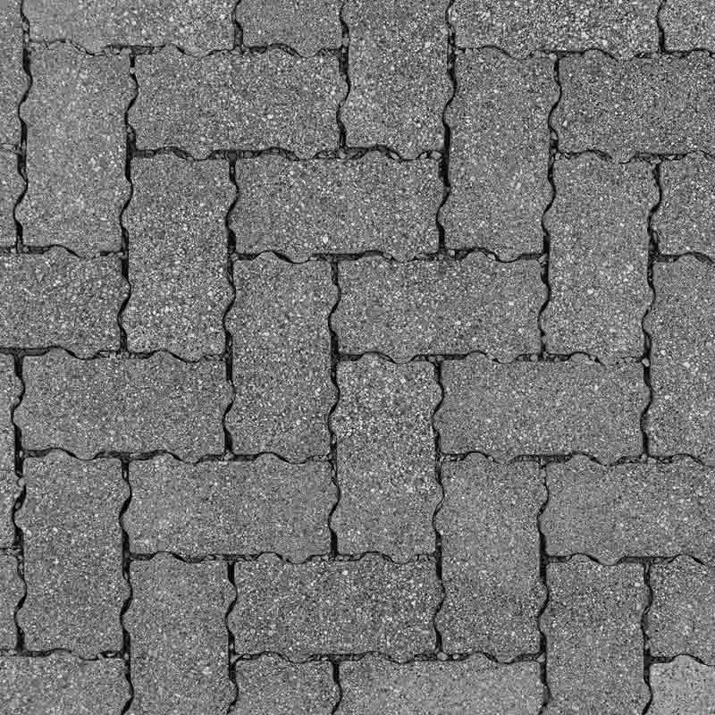 Brett Lugano Flow (Cliffe) Permeable Block Paving 215x115x60mm - 432 Per Pack - Graphite Grey - LFC6GG - Image 2