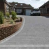Brett Lugano 60 TRIO (Cliffe) Block Paving Mix Size Pack - Graphite Grey - LUTC60GG