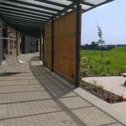 Brett Omega Block Paving Rectangular 50mm Brick Pack Of 488 - Natural - OM50GY