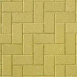 Brett Omega Block Paving Rectangular 60mm Brick Pack Of 404 - Buff - OM60BF