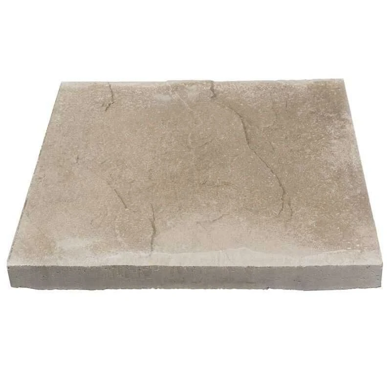 Brett Broadway Economy Garden Paving Medium Rectangular 32mm Pack Of 60 - Natural Riven - BER03GY