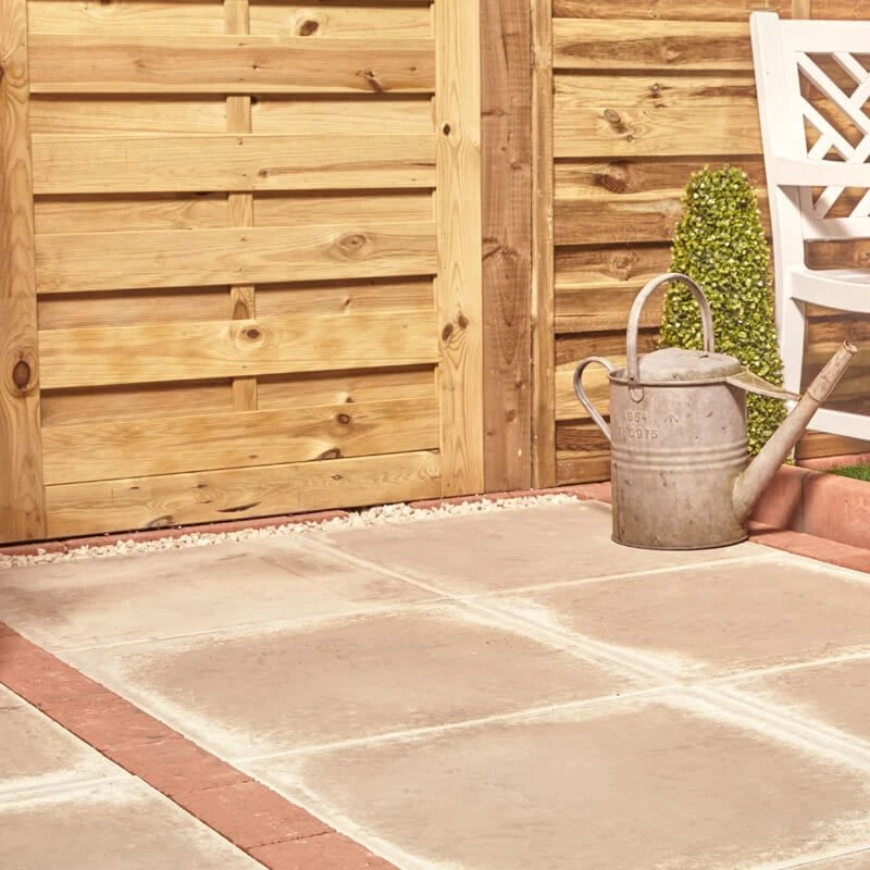 Brett Broadway Economy Smooth Paving Pack 600x600mm 11.16m2 30 Pack - Natural - Image 2