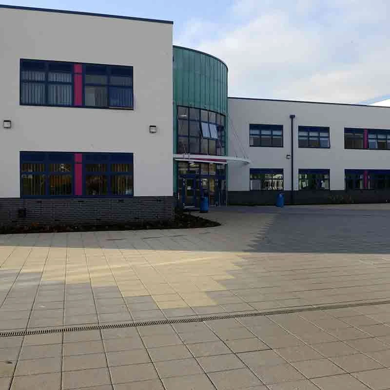 Brett Yorktone Textured Commercial Paving Rectangular 50mm Pack Of 20 - Charcoal - YKA50CL