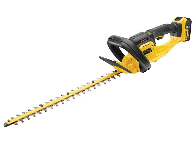 DEWALT DCM563P1 Cordless Hedge Trimmer 18 Volt 1 X 5.0Ah - DEWDCM563P1