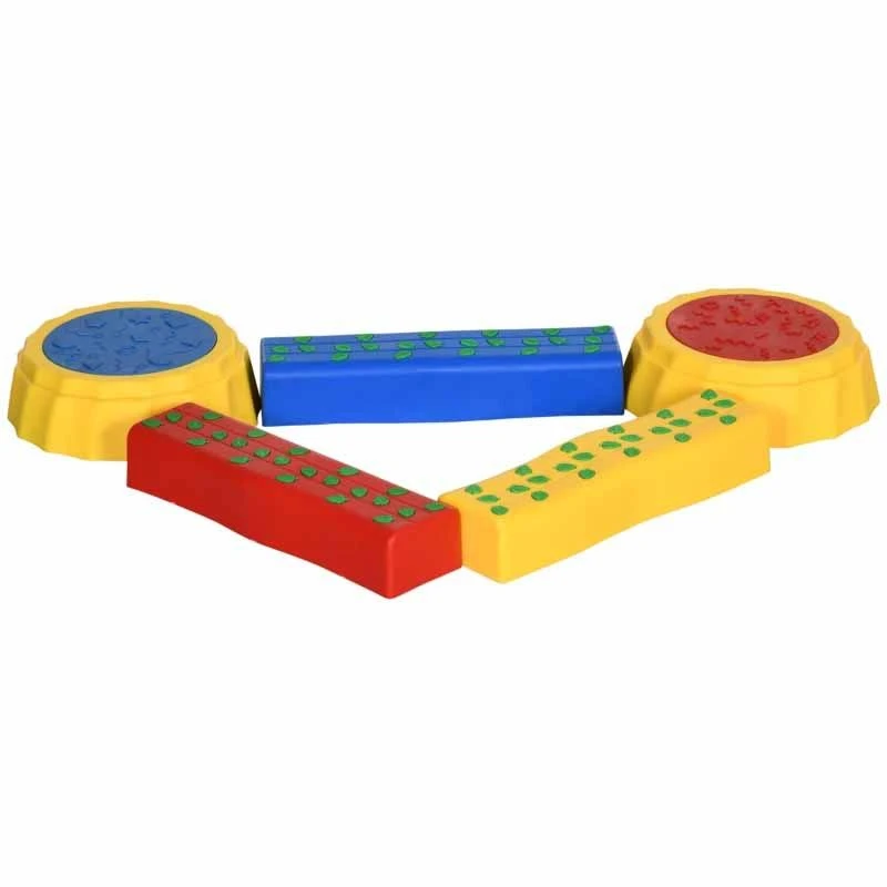 Outsunny 5 Piece Kids Balance Beam & Balance Bridge - 347-002V00MX - Image 6
