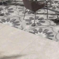 Global Stone Grande Porcelain Paving Slab Single Size Pack 1000 X 1000 X 20mm - Pack Of 1 - Putty - PUPE1010S