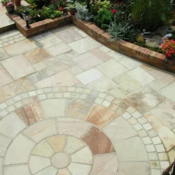 Global Stone Premium Sandstone Single Size Pack - 300 X 300 X 22mm - Pack Of 85 - Mint - MISP3030