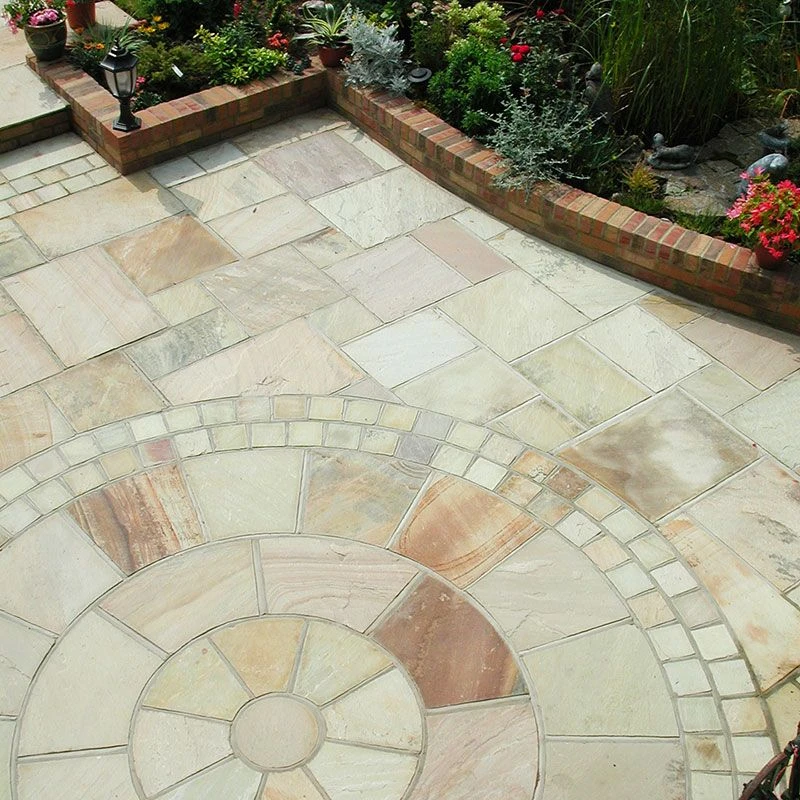 Global Stone Premium Sandstone Single Size Pack - 600 X 600 X 22mm - Pack Of 40 - Mint - MISP6060