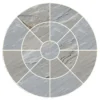 Global Stone Premium Sandstone Circle Triple Ring Project Pack - Pack Of 37 - Castle Grey - CGSC2800