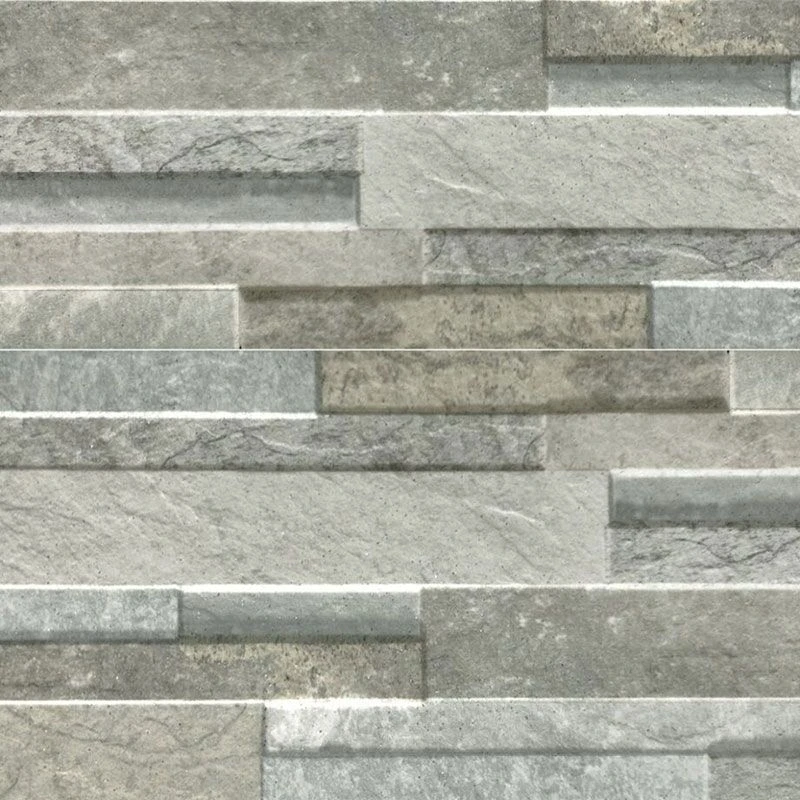 Global Stone Porcelain Wall Cladding Single Size Pack 160 X 400 X 10-12mm - Pack Of 15 - Quartz Grey - KEQG1640 - Image 2