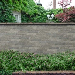 Global Stone Porcelain Wall Cladding Single Size Pack 75 X 385 X 9mm - Pack Of 34 - Silver - KESI7538