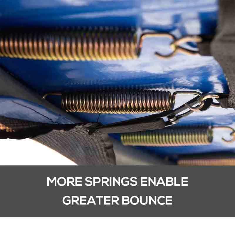 HOMCOM Trampoline Replacement 8ft Net - Black - 120307-003 - Image 10