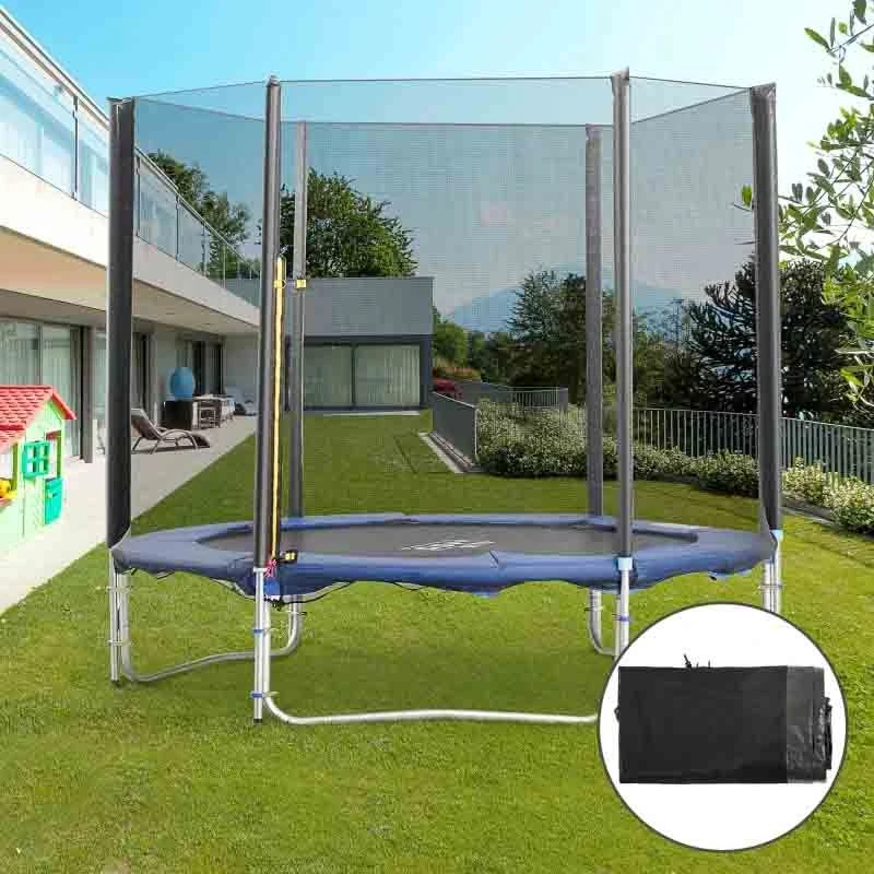 HOMCOM Trampoline Replacement 8ft Net - Black - 120307-003 - Image 4