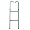 HOMCOM Trampoline Galvanized 6/10ft Ladder - Grey - 120307-005