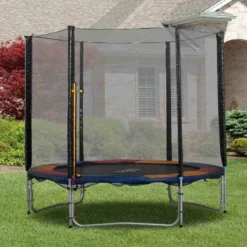 HOMCOM Trampoline Replacement 10ft Net - Black - 120307-008