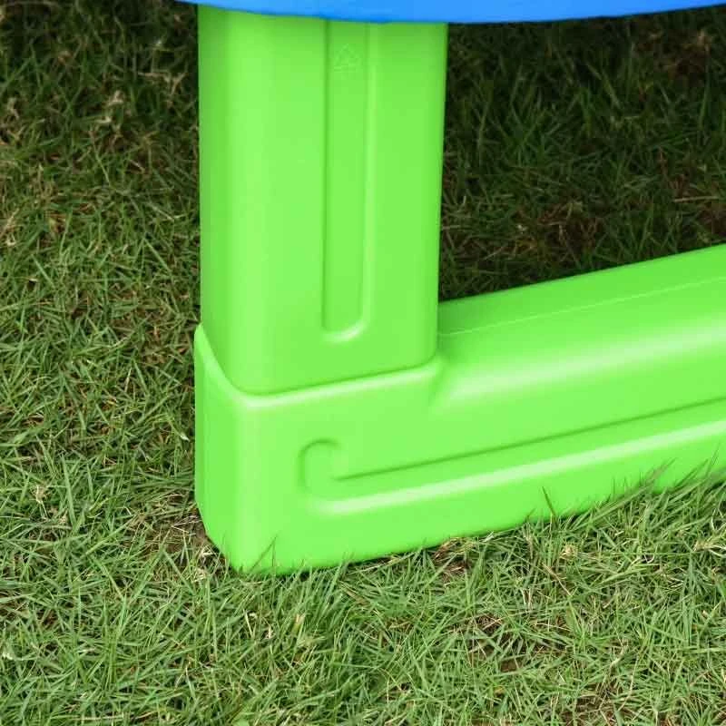 HOMCOM 6.2ft Kids Trampoline With Enclosure Net For 3-12 Years - Blue - 342-031BU - Image 5