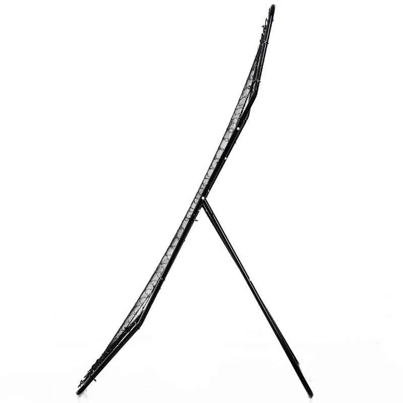 HOMCOM Rebounder Net With PE Mesh - Black - A60-001 - Image 5