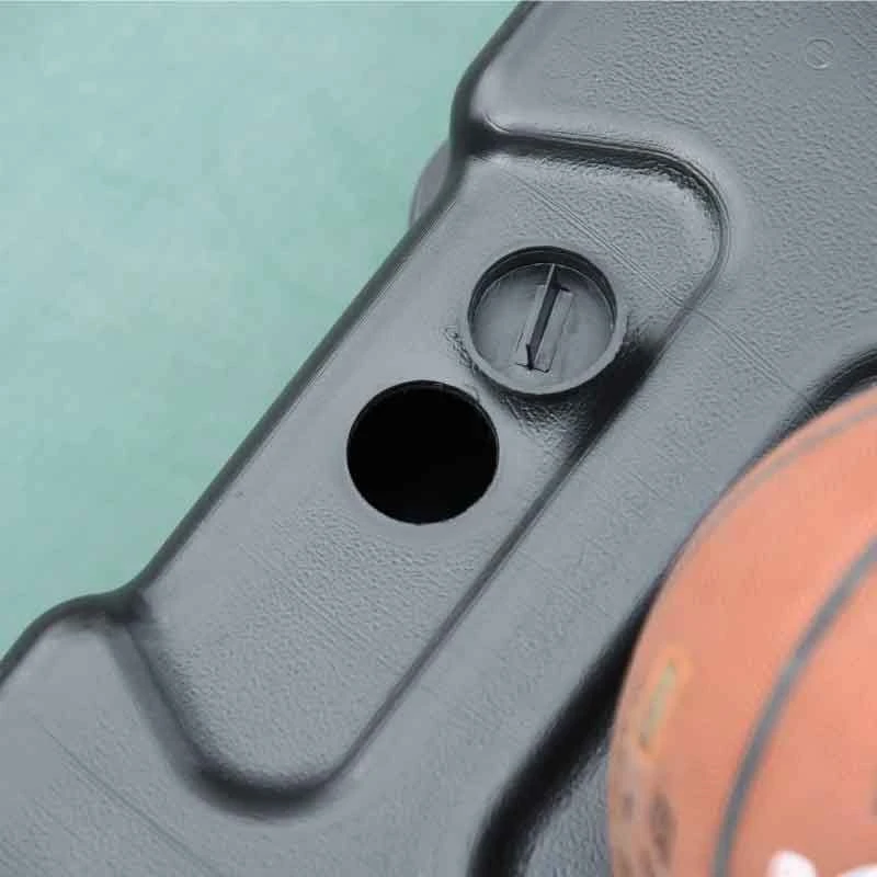 HOMCOM Portable Basketball Hoop With Backboard - Black - A61-002 - Image 8