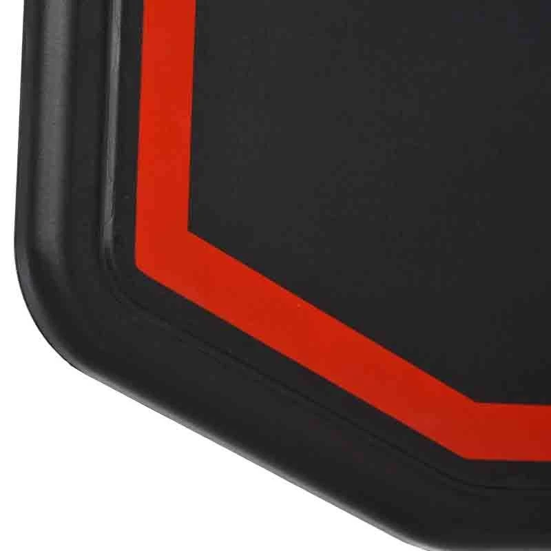 HOMCOM Basketball Hoop Backboard With Net - Black/Red - A61-019 - Image 5