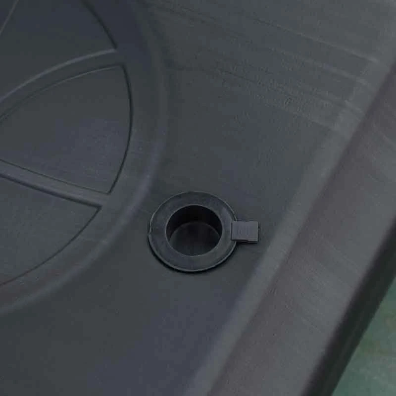 HOMCOM Portable Basketball Hoop With Backboard - Black/Red/White - A61-027RD - Image 5