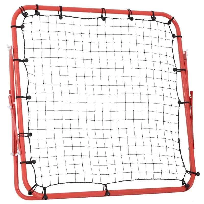 HOMCOM Rebounder Net With PE Mesh - Red/Black - A62-012 - Image 4