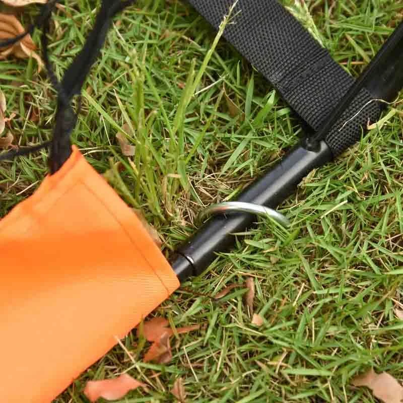 HOMCOM Football Goal - Orange - A62-015OG - Image 6