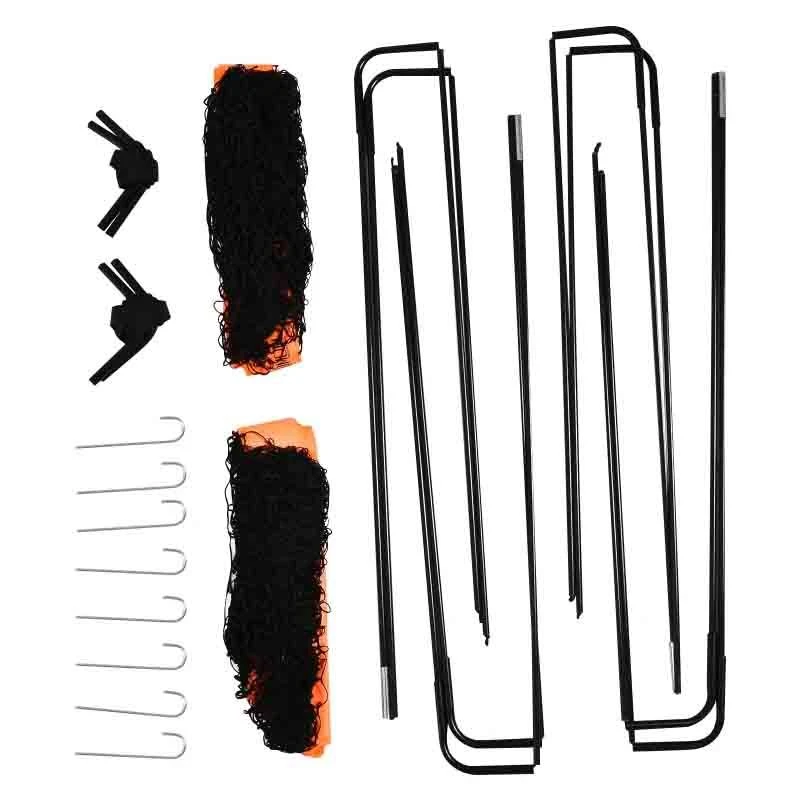 HOMCOM Football Goal - Orange - A62-015OG - Image 9