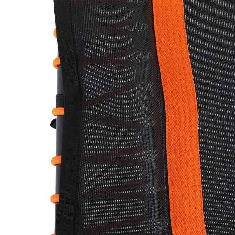 HOMCOM Mini Trampoline With Height Adjustable Handle - Orange/Black - A71-007OG - Image 6